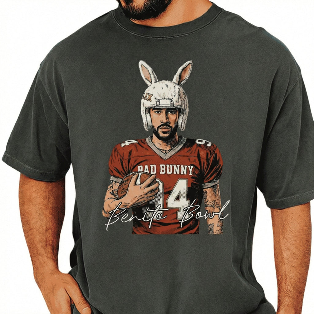 Benito Bowl Football Graphic T-Shirt – Vintage Game Day Fan product image 1