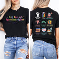 Big Fan of Human Rights Graphic Shirt – Equality & product image 1
