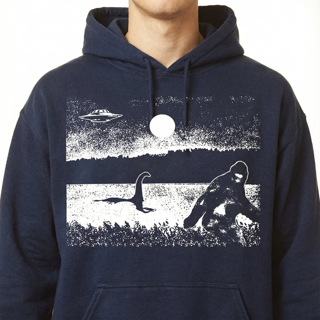 Bigfoot Funny Graphic T-Shirt - Cryptid UFO Loch Ness product image 5