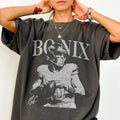 Bo Nix Vintage T-Shirt – Denver Football Retro Rap 90s product image 1