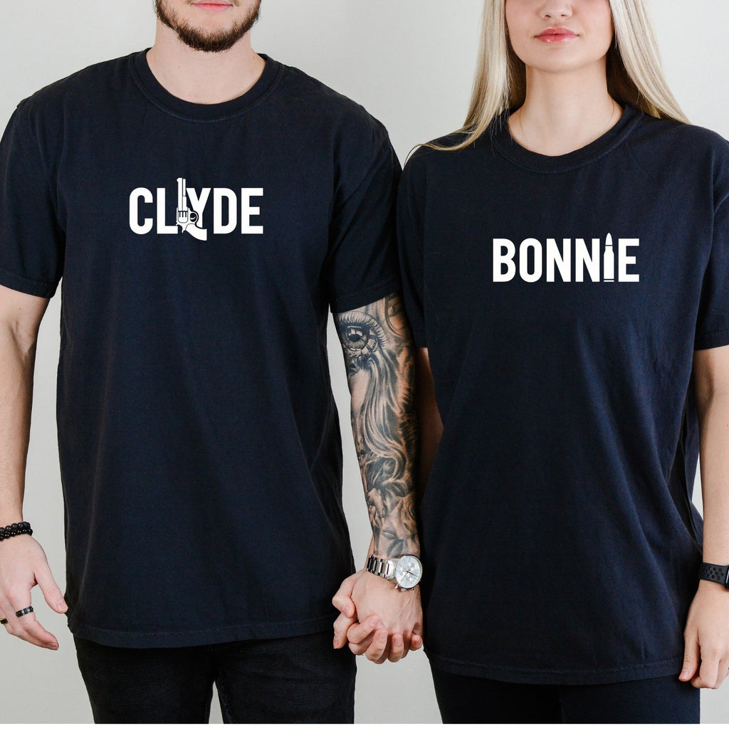 Bonnie and Clyde Matching T-Shirts For Couples product image 2