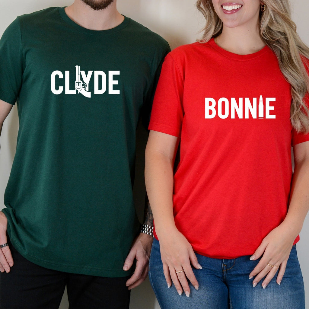 Bonnie and Clyde Matching T-Shirts For Couples product image 3