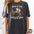 Born to Jest Forced to Joust Shirt, Funny Medieval Meme product image 1