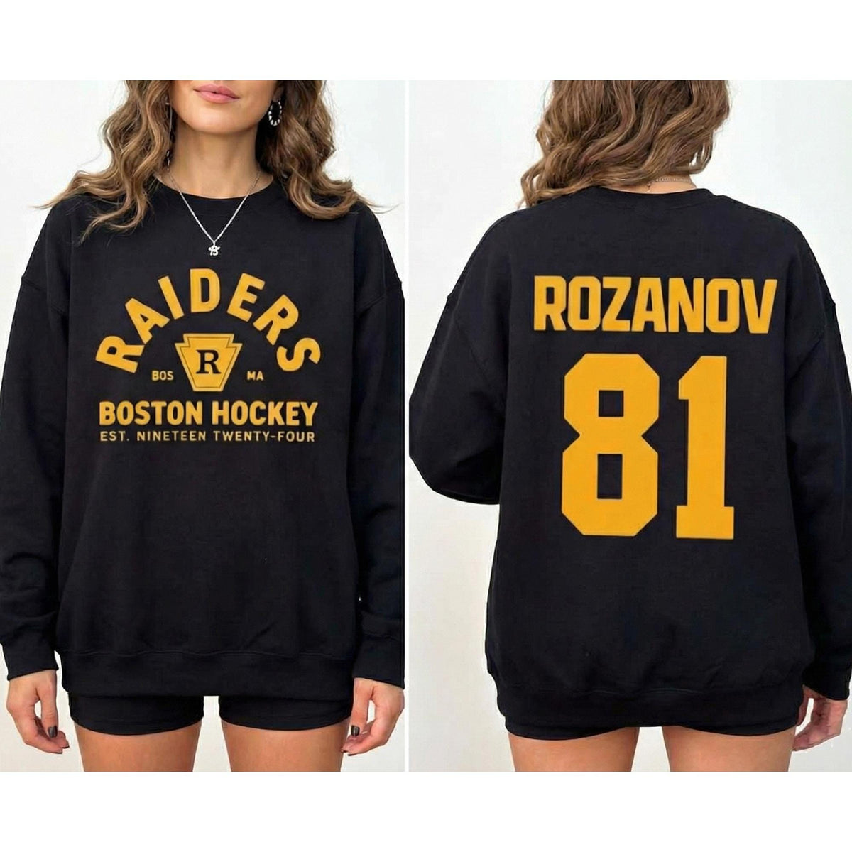 Boston Hockey Graphic T-Shirt - Number 81 Fan Tee product image 2