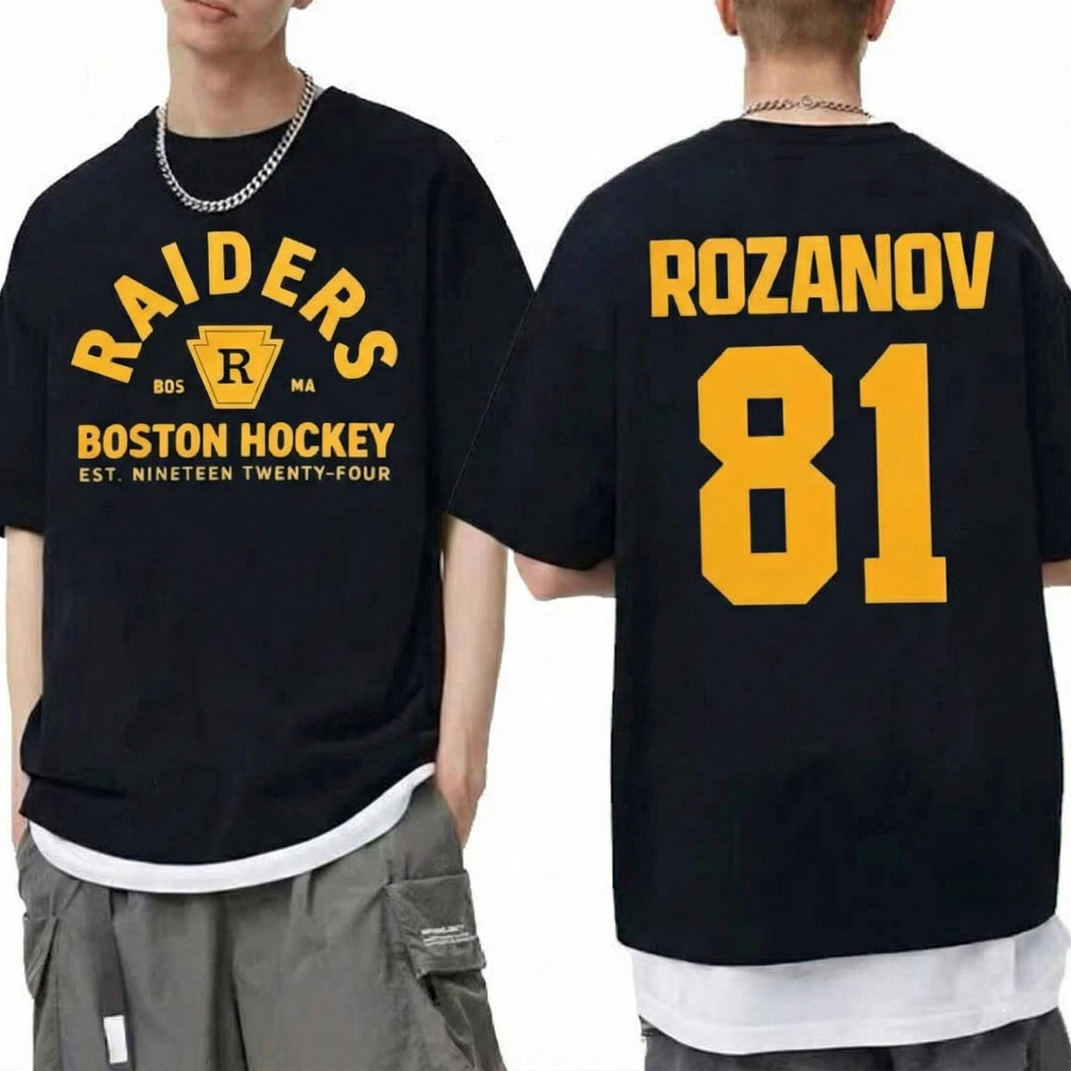 Boston Hockey Graphic T-Shirt - Number 81 Fan Tee product image 3