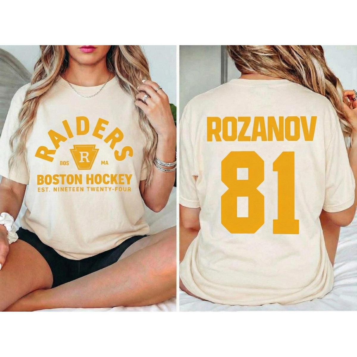 Boston Hockey Graphic T-Shirt - Number 81 Fan Tee product image 4