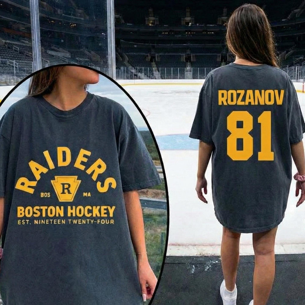 Boston Hockey Graphic T-Shirt - Number 81 Fan Tee product image 5