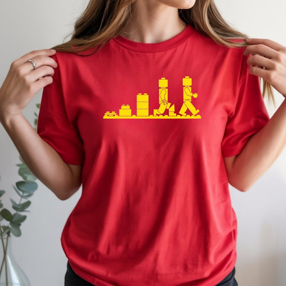 Bricks Evolution T-Shirt – Vintage Style Brick Builder product image 4