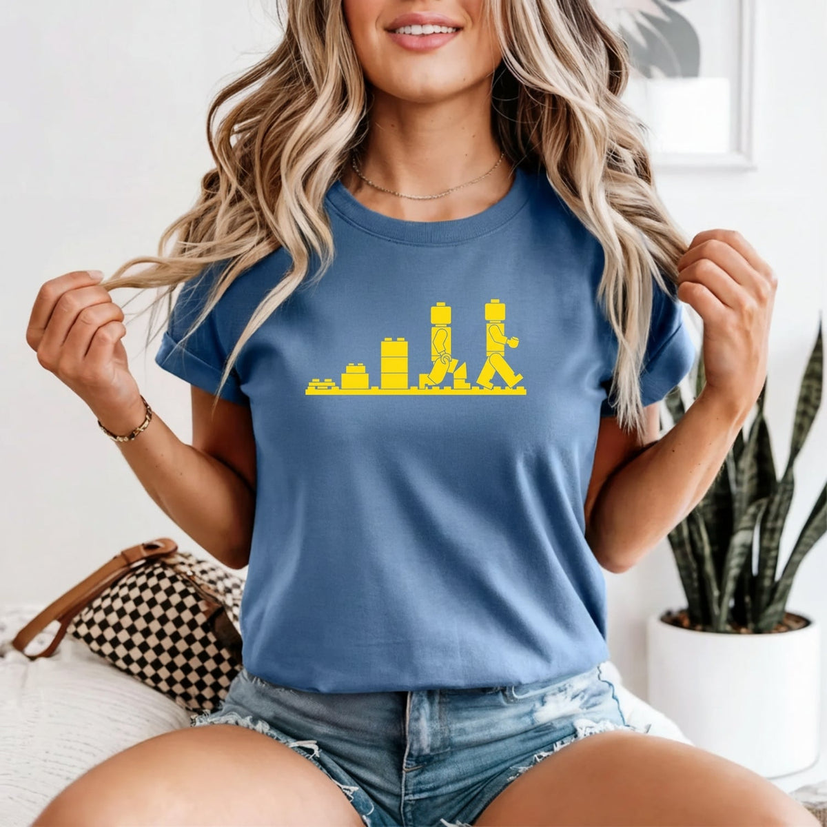 Bricks Evolution T-Shirt – Vintage Style Brick Builder product image 8
