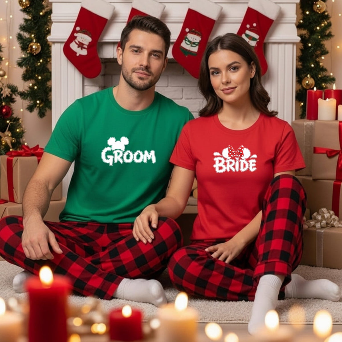 Bride and Groom Matching T-Shirts For Couples product image 15