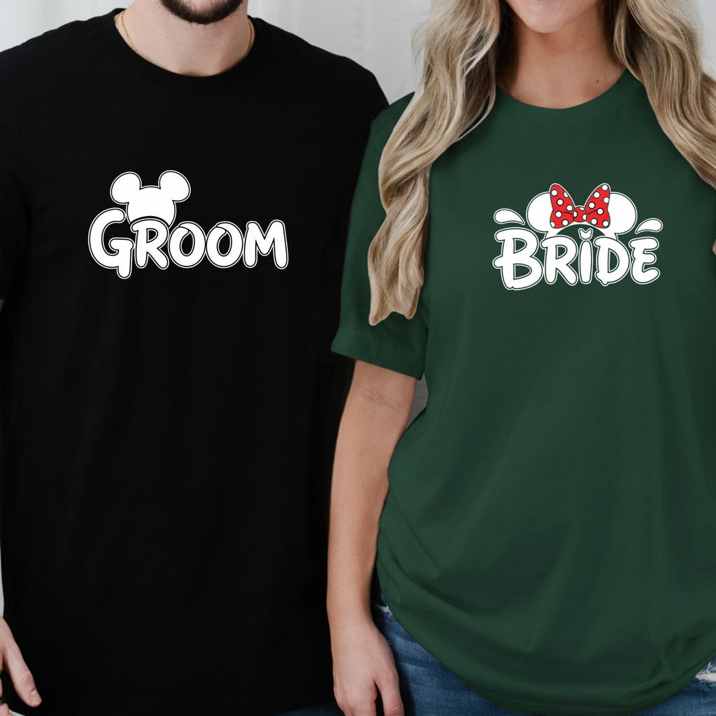Bride and Groom Matching T-Shirts For Couples product image 16