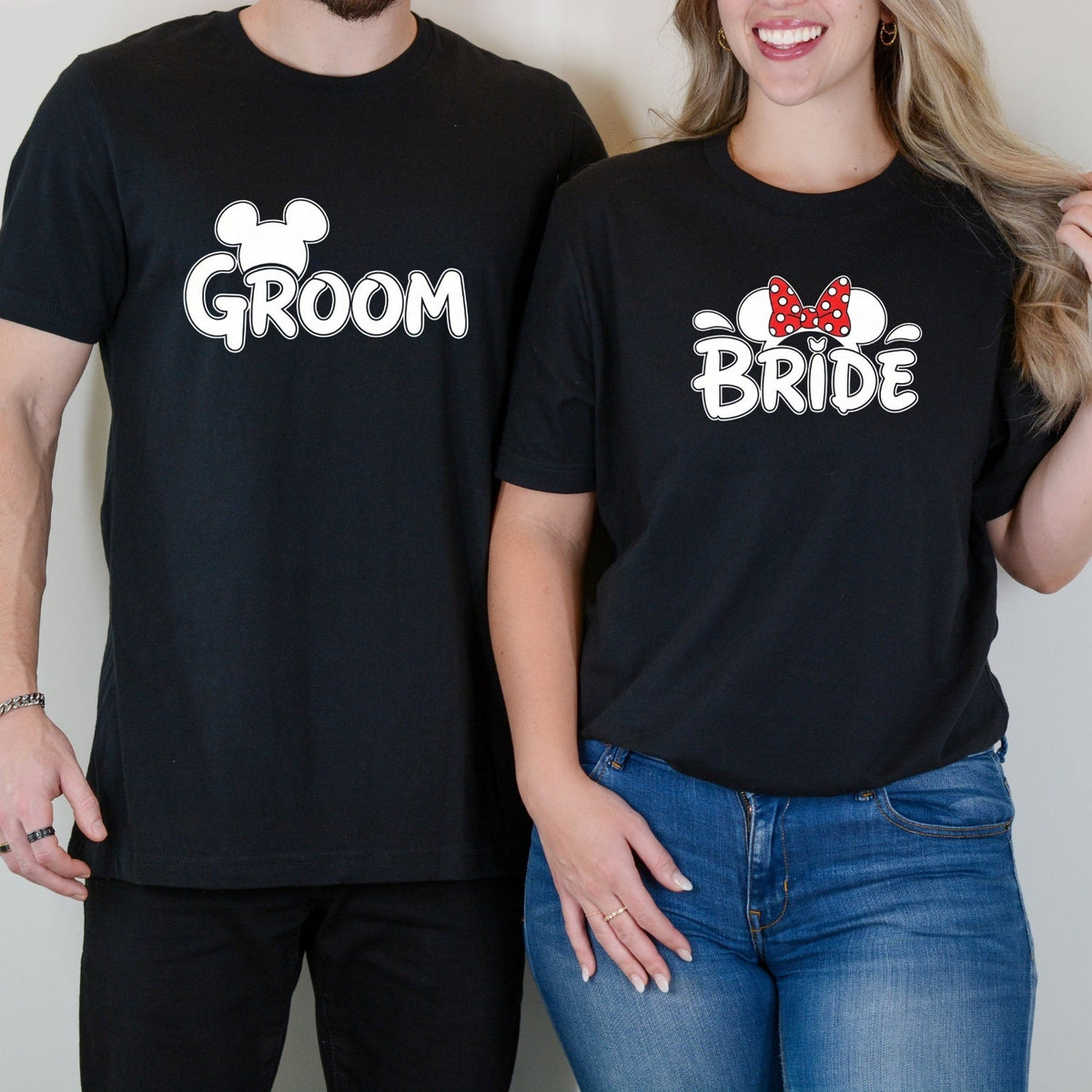 Bride and Groom Matching T-Shirts For Couples product image 2