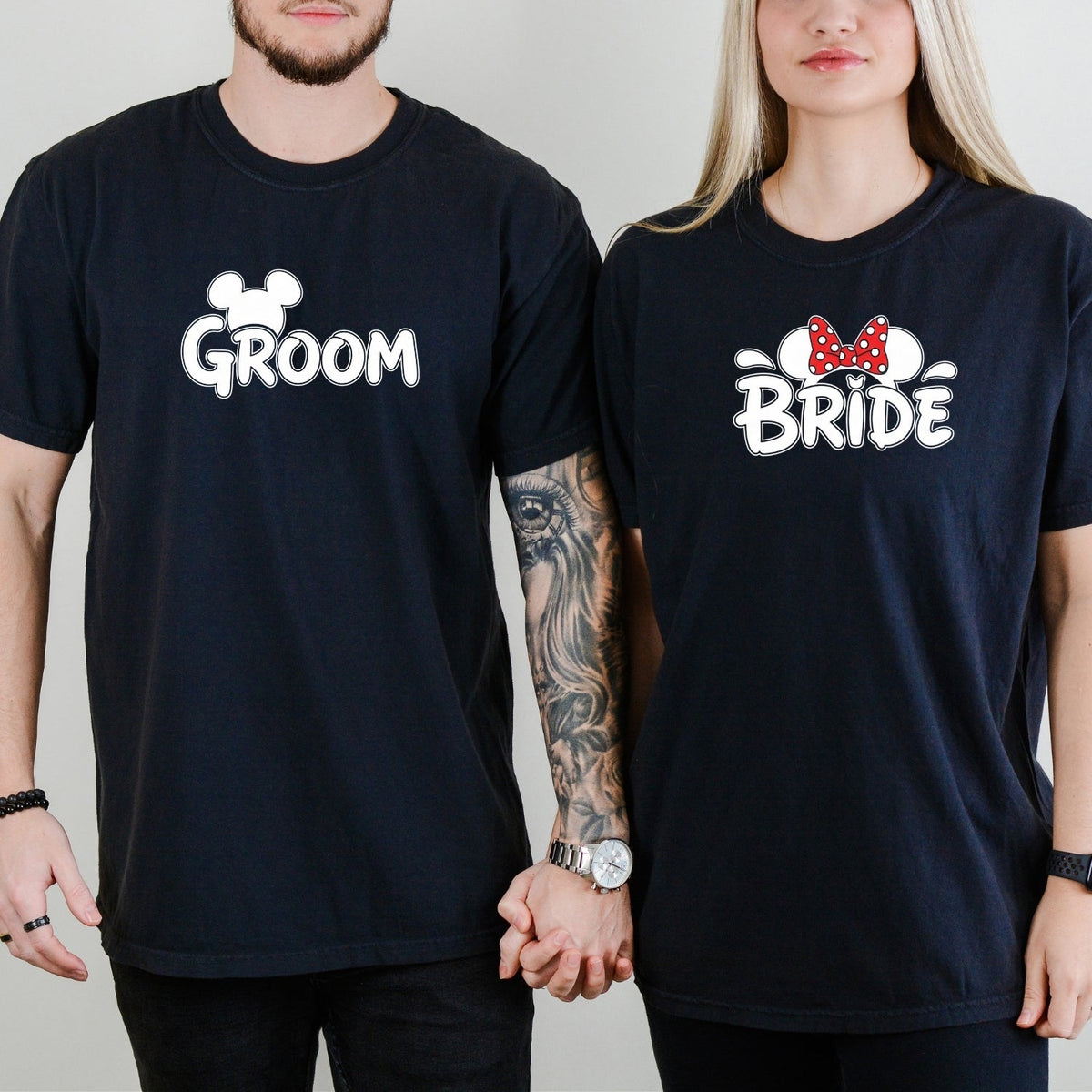 Bride and Groom Matching T-Shirts For Couples product image 3