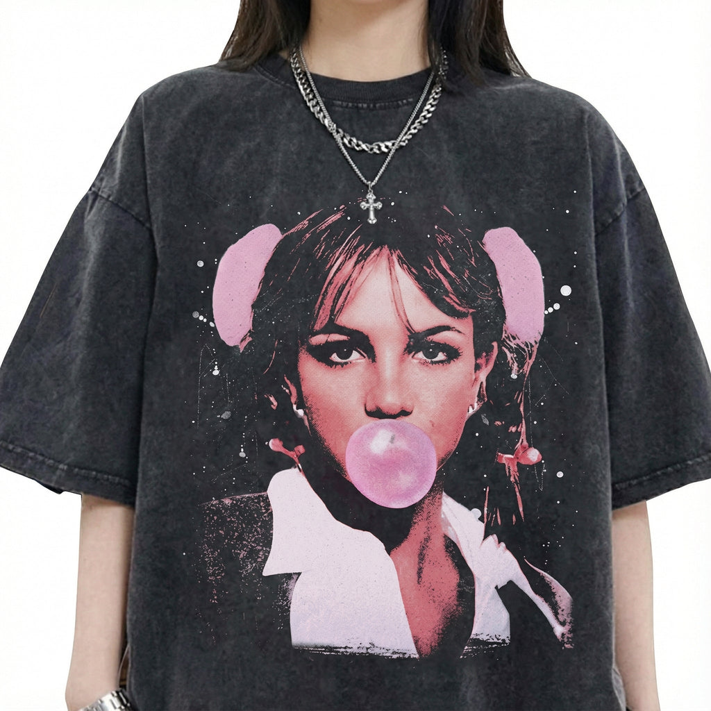 Britney Spears Vintage Style Graphic T-Shirt – Retro Pop product image 2