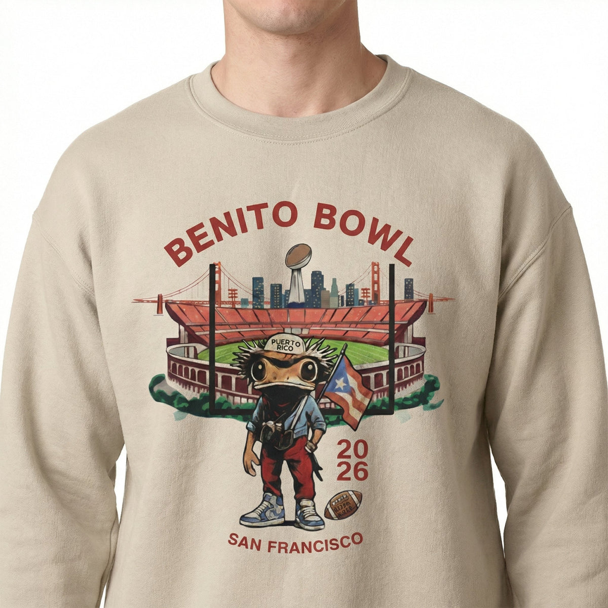 Bunny Bowl 2026 Football Graphic T-Shirt – Funny Sports Fan product image 3