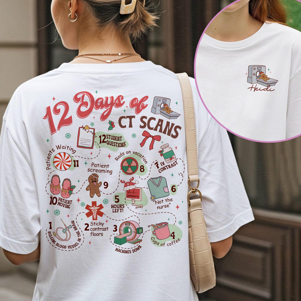 CT Scans Christmas Sweatshirt – 12 Days of CT Radiology product image 4