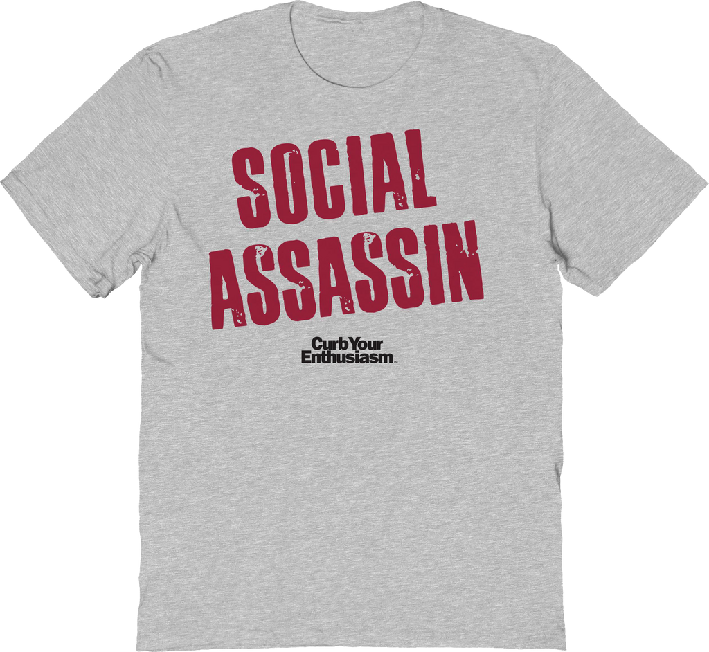 Social Assassin Curb Your Enthusiasm T-Shirt product image 5