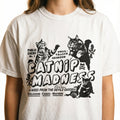 Catnip Madness Funny Cat Graphic T-Shirt - Cute Novelty Tee product image 1