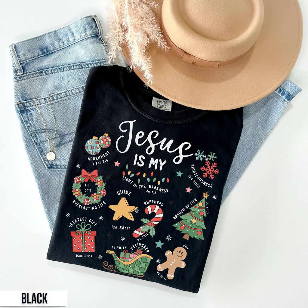 Christian Christmas Sweatshirt – Jesus Birth Faith Holiday product image 8