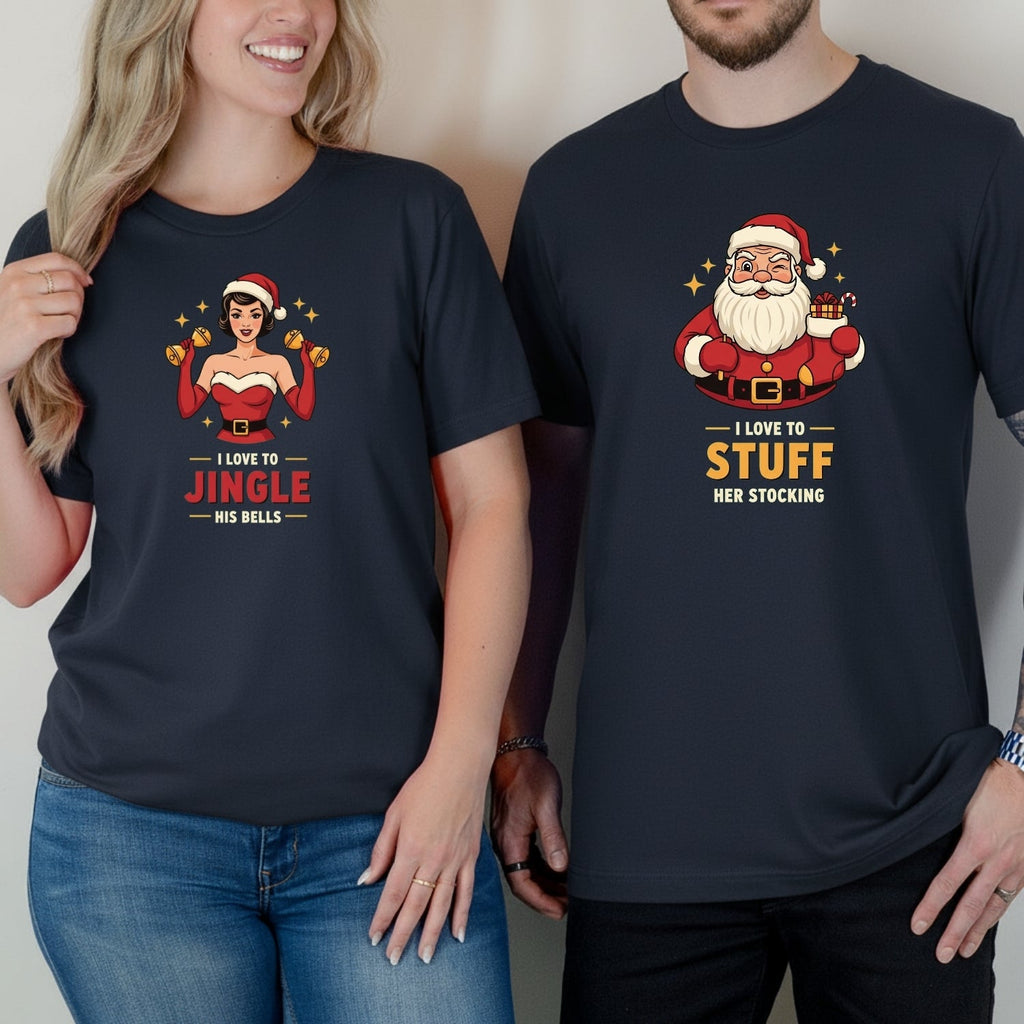Christmas I Love To Stuff Her Stocking Yo Jingle His Bells product image 1