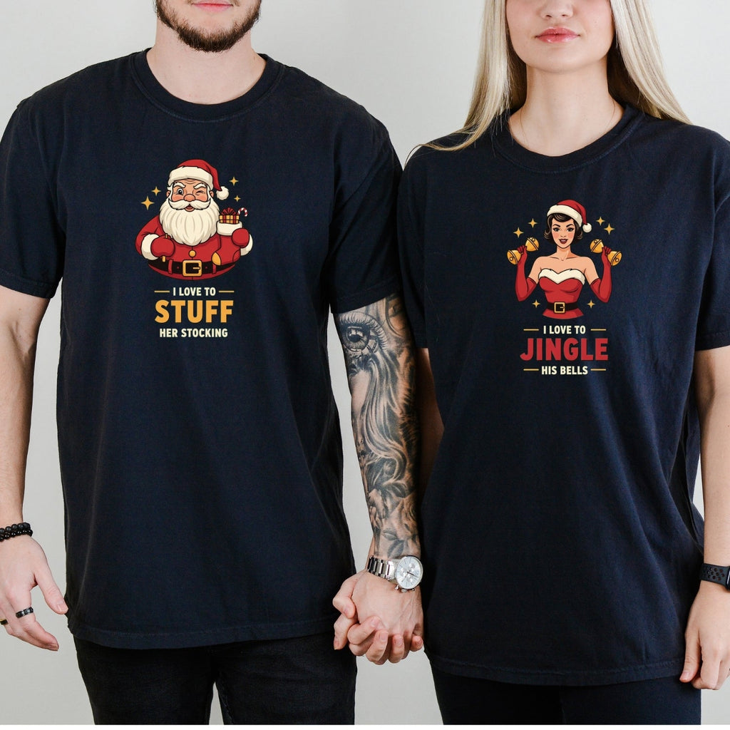 Christmas I Love To Stuff Her Stocking Yo Jingle His Bells product image 3