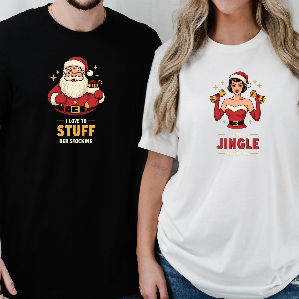Christmas I Love To Stuff Her Stocking Yo Jingle His Bells product image 5