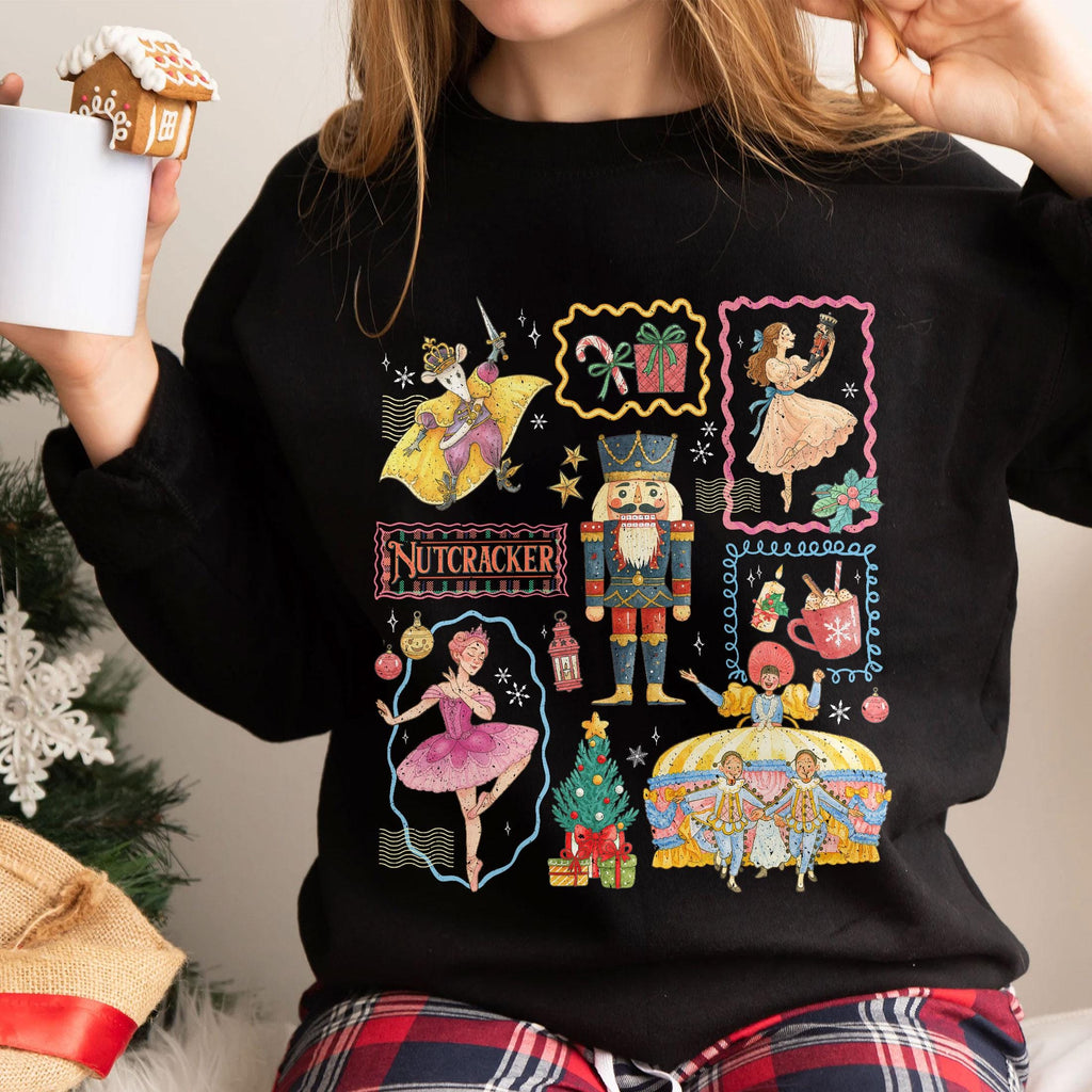 Christmas Nutcracker Sweatshirt – Ballet Sweater, Vintage product image 4