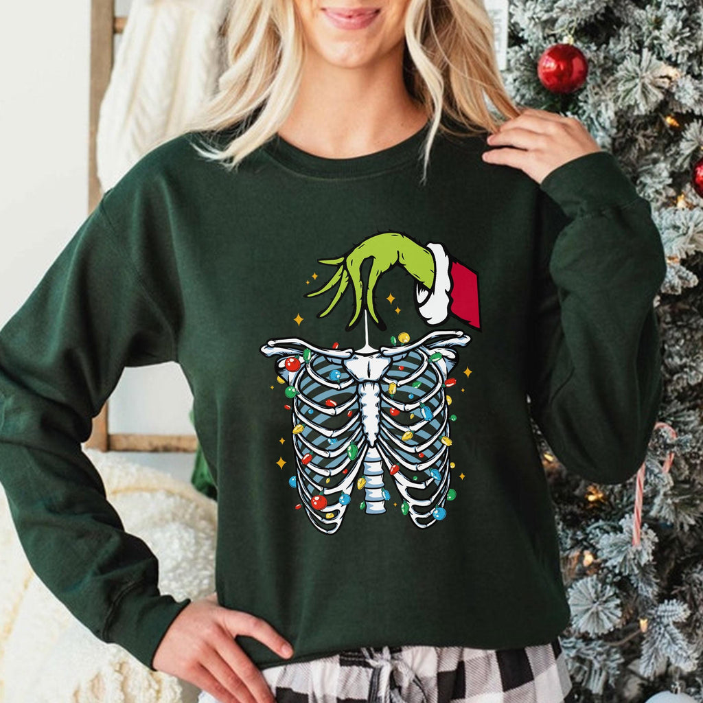 Christmas Radiology Sweatshirt – X-Ray Tech Shirt, Lights product image 2