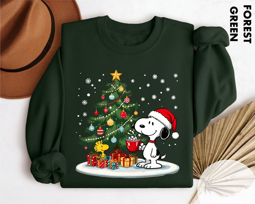 Christmas Snoopy Sweatshirt – Cute Holiday Cartoon Dog product image 4