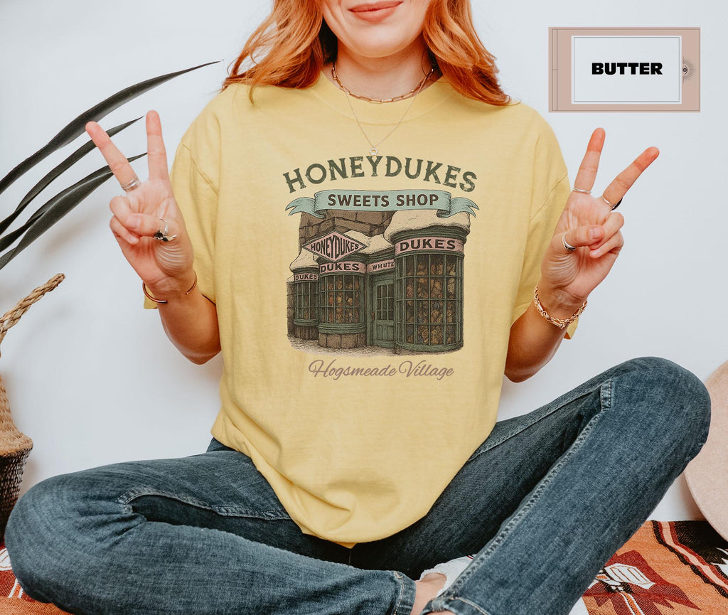 Wizard Sweet Shop Graphic Tee – Magic School Candy T-Shirt product image 3