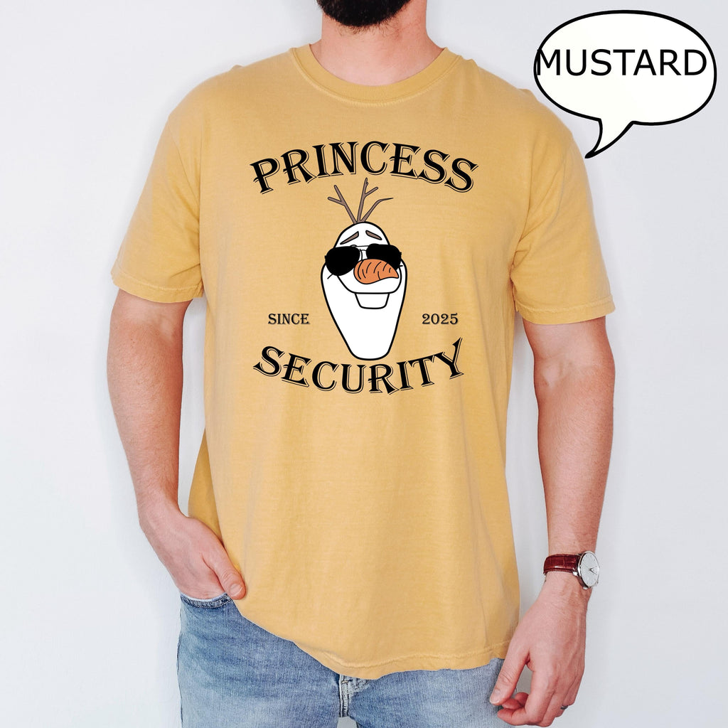 Frozen Princess Security T-Shirt – Olaf Shirt – Father’s product image 4