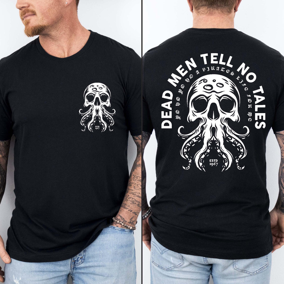 Vintage Pirates of the Caribbean Inspired T-Shirt – Dead product image 2