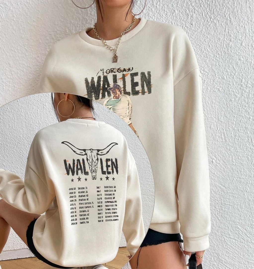 Morgan Wallen Two-Sided Vintage T-Shirt - If I'm The product image 4