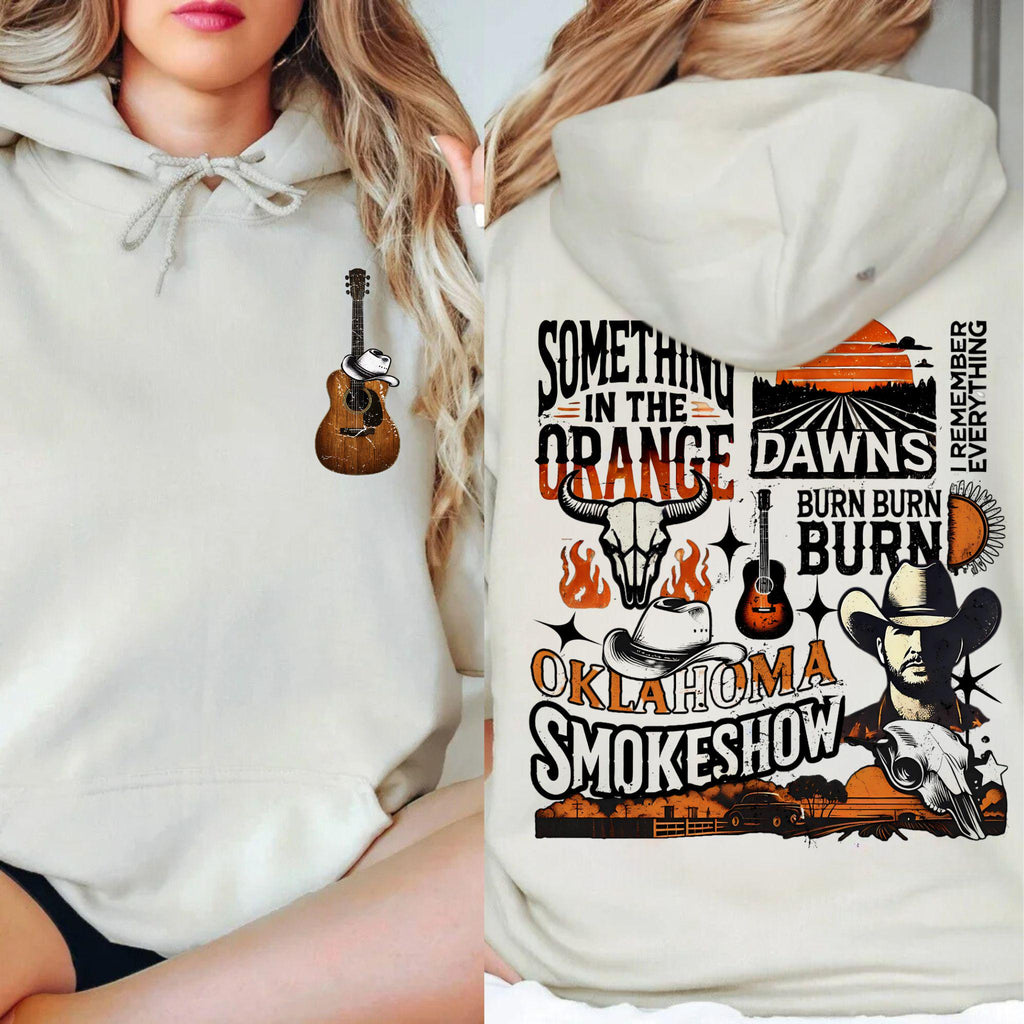 Trendy Country Music Hoodie – Lover Merch – Retro Concert product image 1