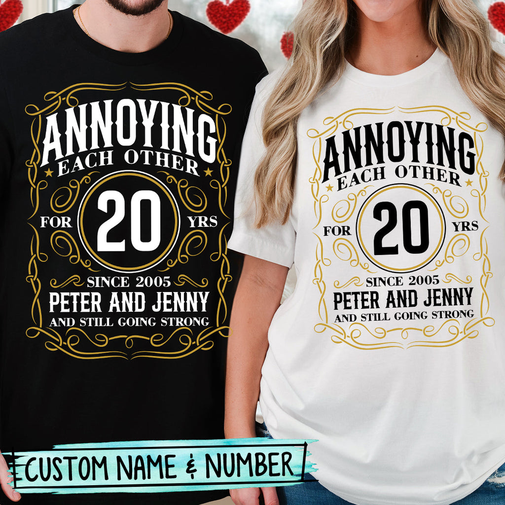 Custom Anniversary Annoying Each Other with Name Matching product image 1
