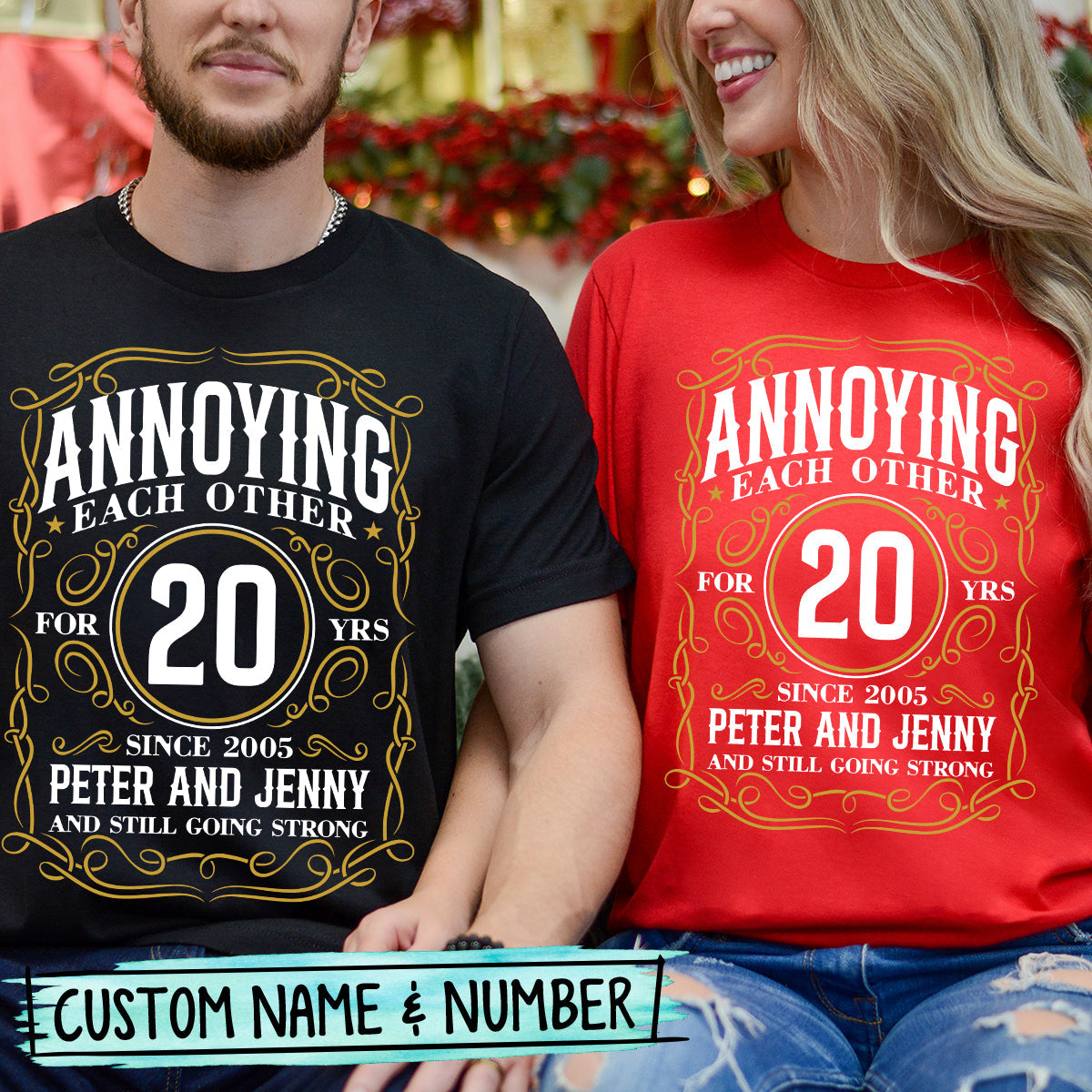 Custom Anniversary Annoying Each Other with Name Matching product image 4