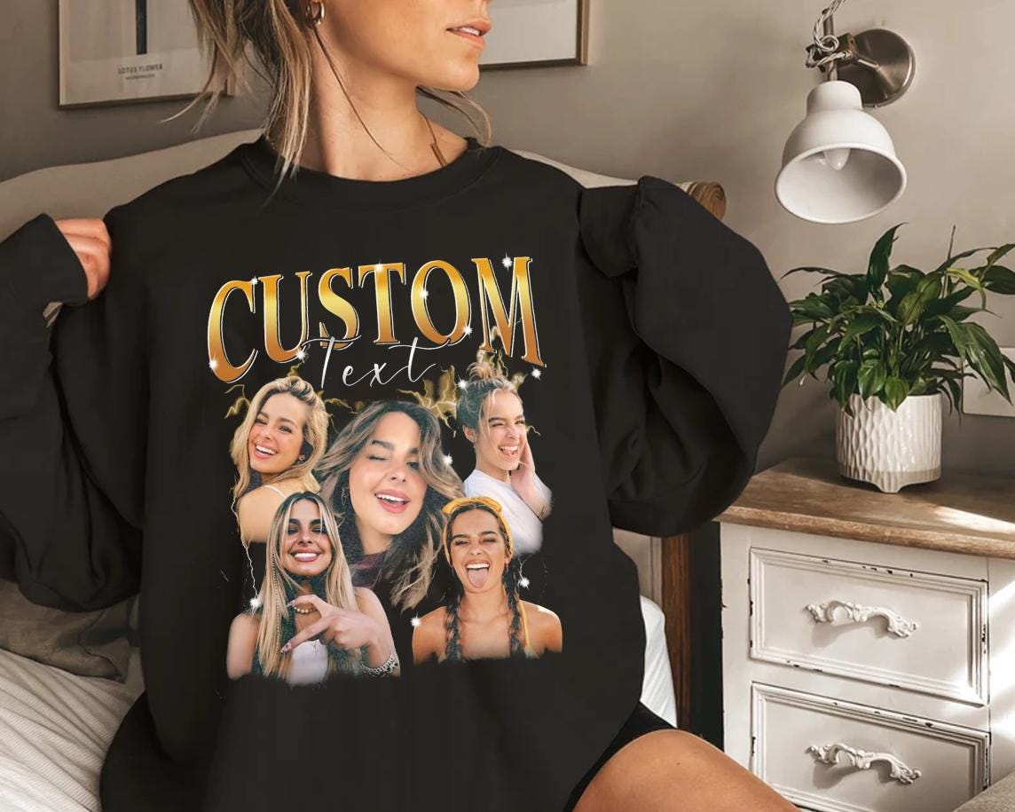 Custom Girlfriend Shirt – Personalized Bootleg Photo Tee product image 7