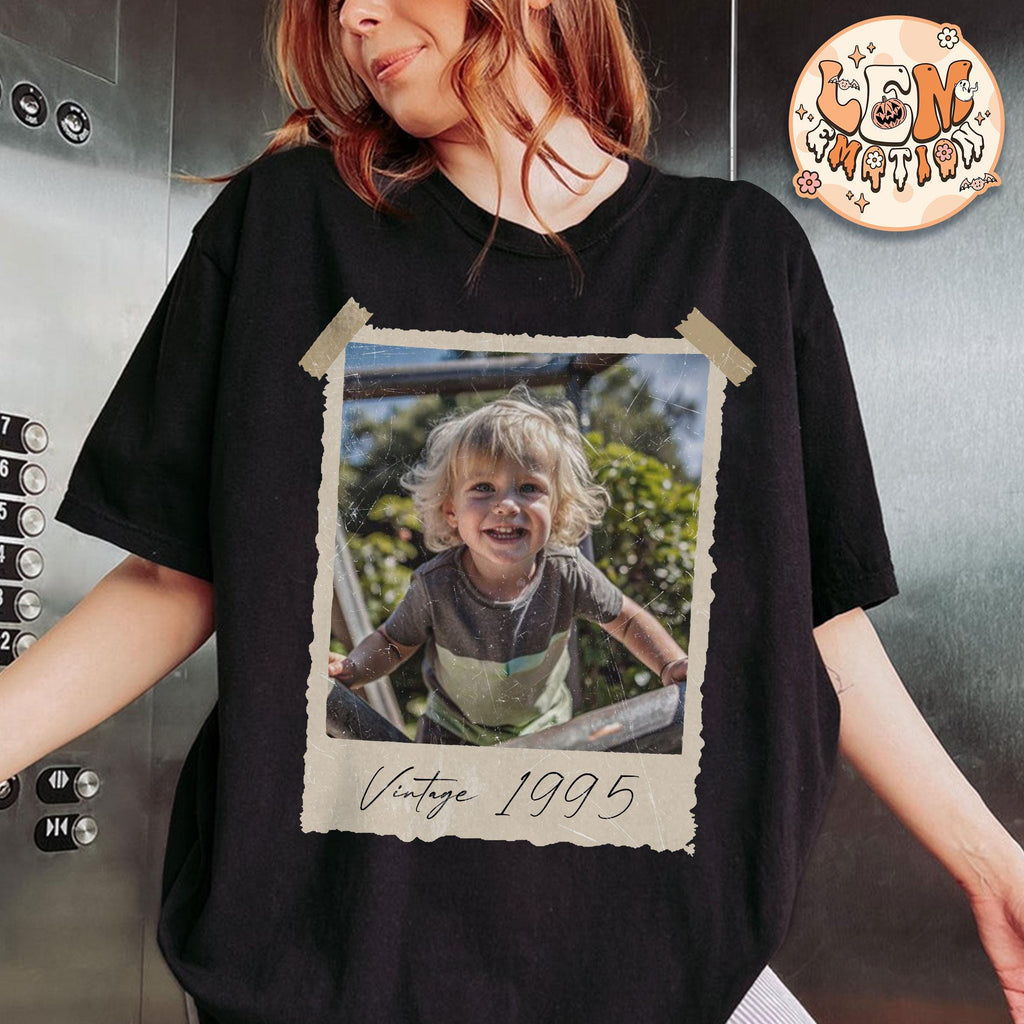 Personalized Vintage Photo Shirt, Custom Picture & Year product image 3