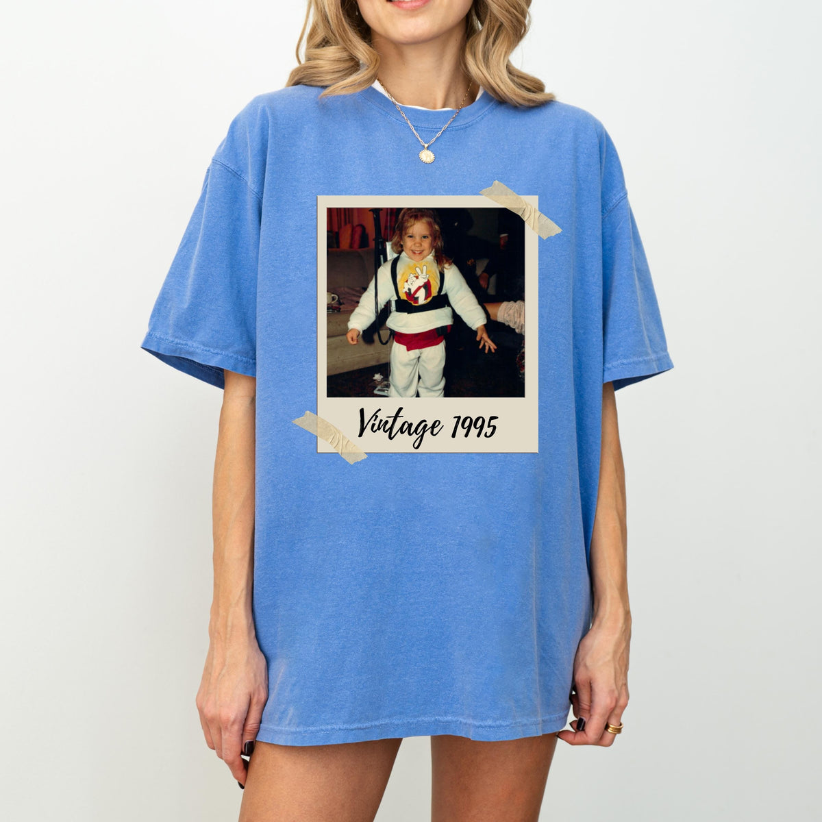 Custom Vintage Photo & Year Shirt, Personalized Picture product image 3
