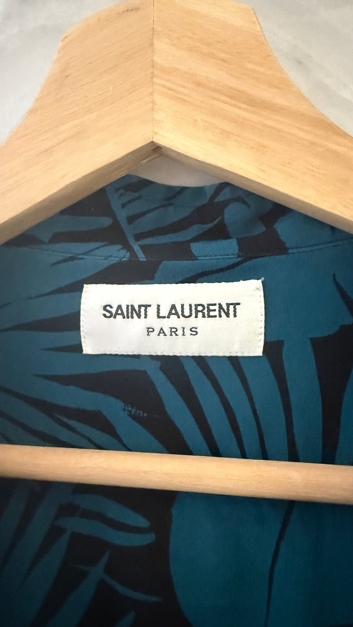 Saint Laurent Tropical Floral Silk Shirt product image 3