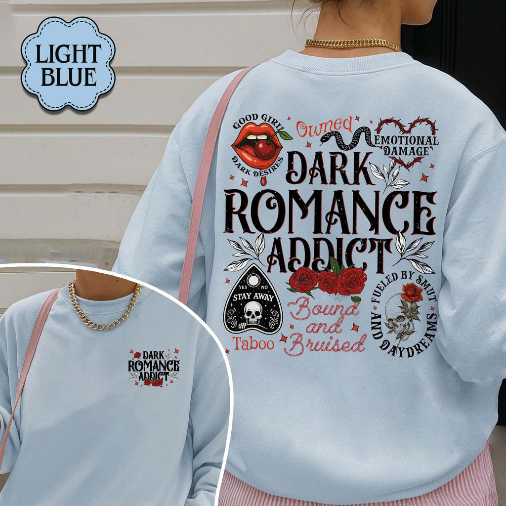 Dark Romance Addict Hoodie – Spicy Smut Reader Bookish Top product image 2