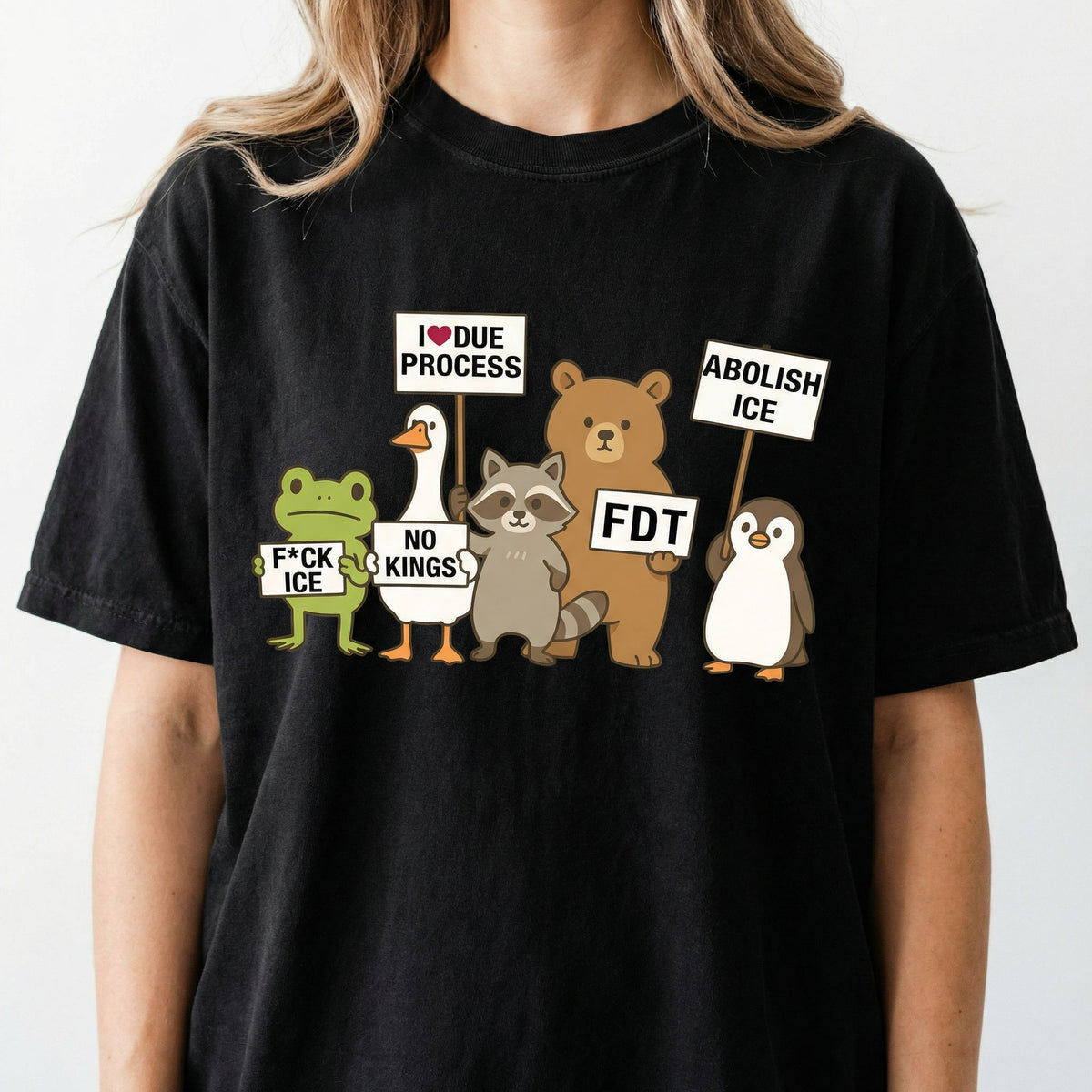 Defund ICE Social Justice T-Shirt – Immigration Rights product image 1
