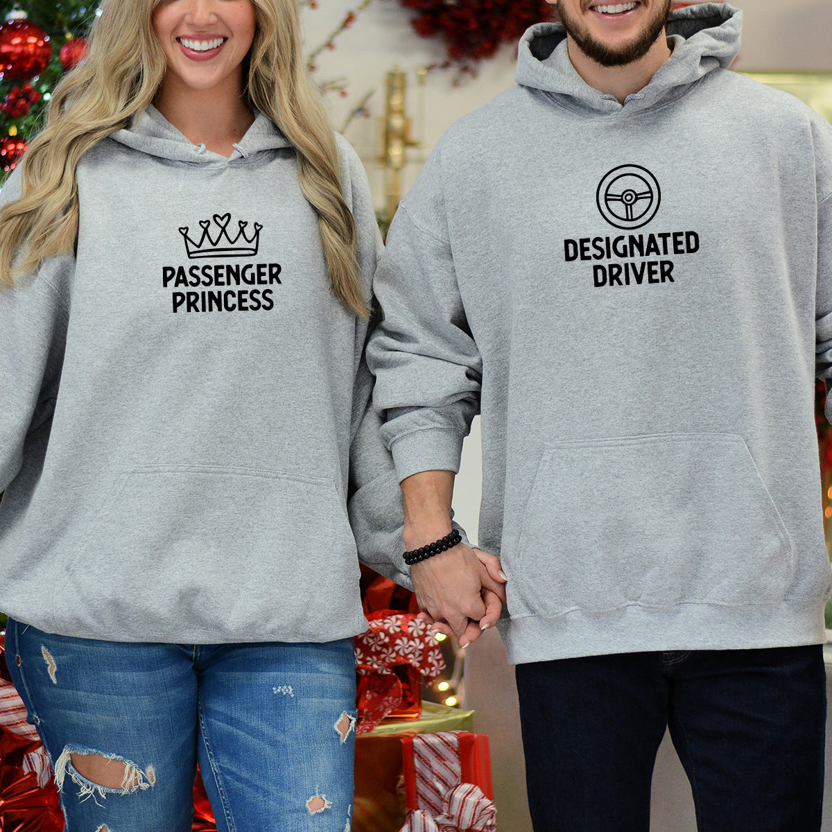 Designated Driver x Passenger Princess Matching Hoodies For product image 2