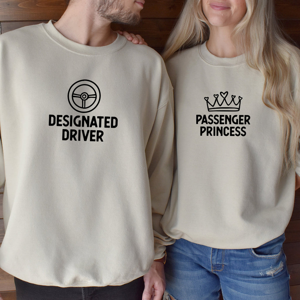 Designated Driver x Passenger Princess Matching Hoodies For product image 5