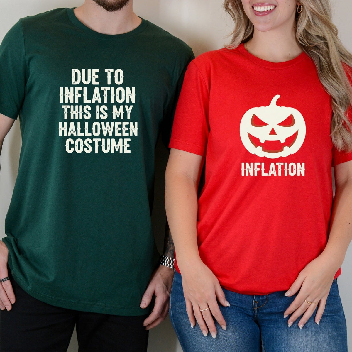 Due to Inflation This is My Halloween Costume Matching product image 4