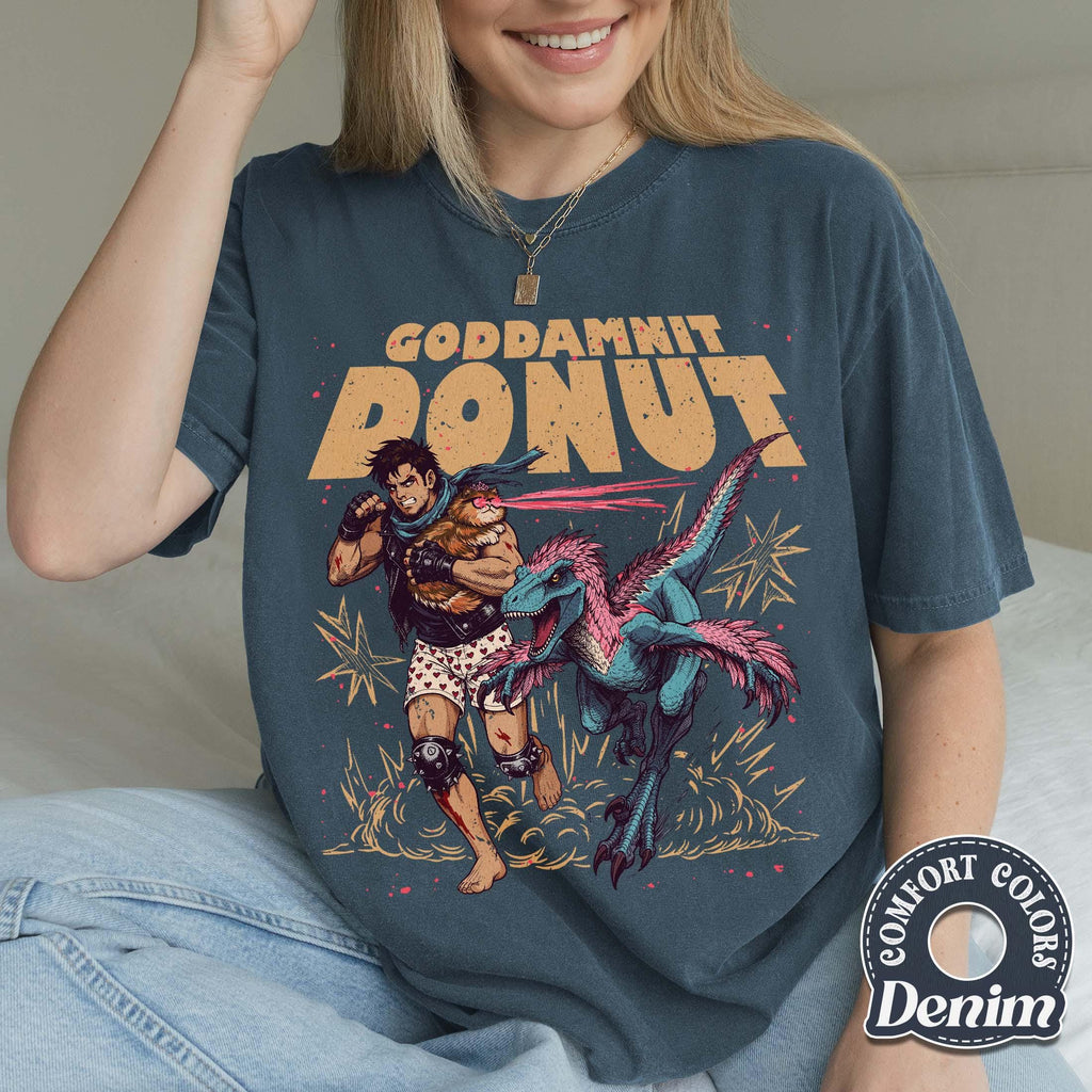 Dungeon Crawler Carl Donut & Mongo T-Shirt – Funny Sci-Fi product image 12