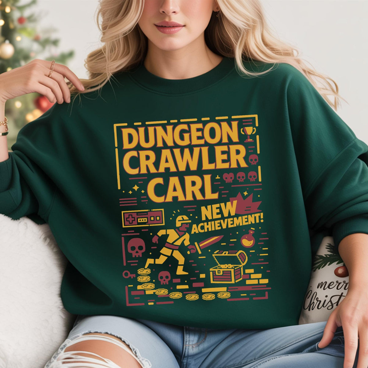 Dungeon Crawler Carl New Achievement Graphic Sweatshirt – product image 3