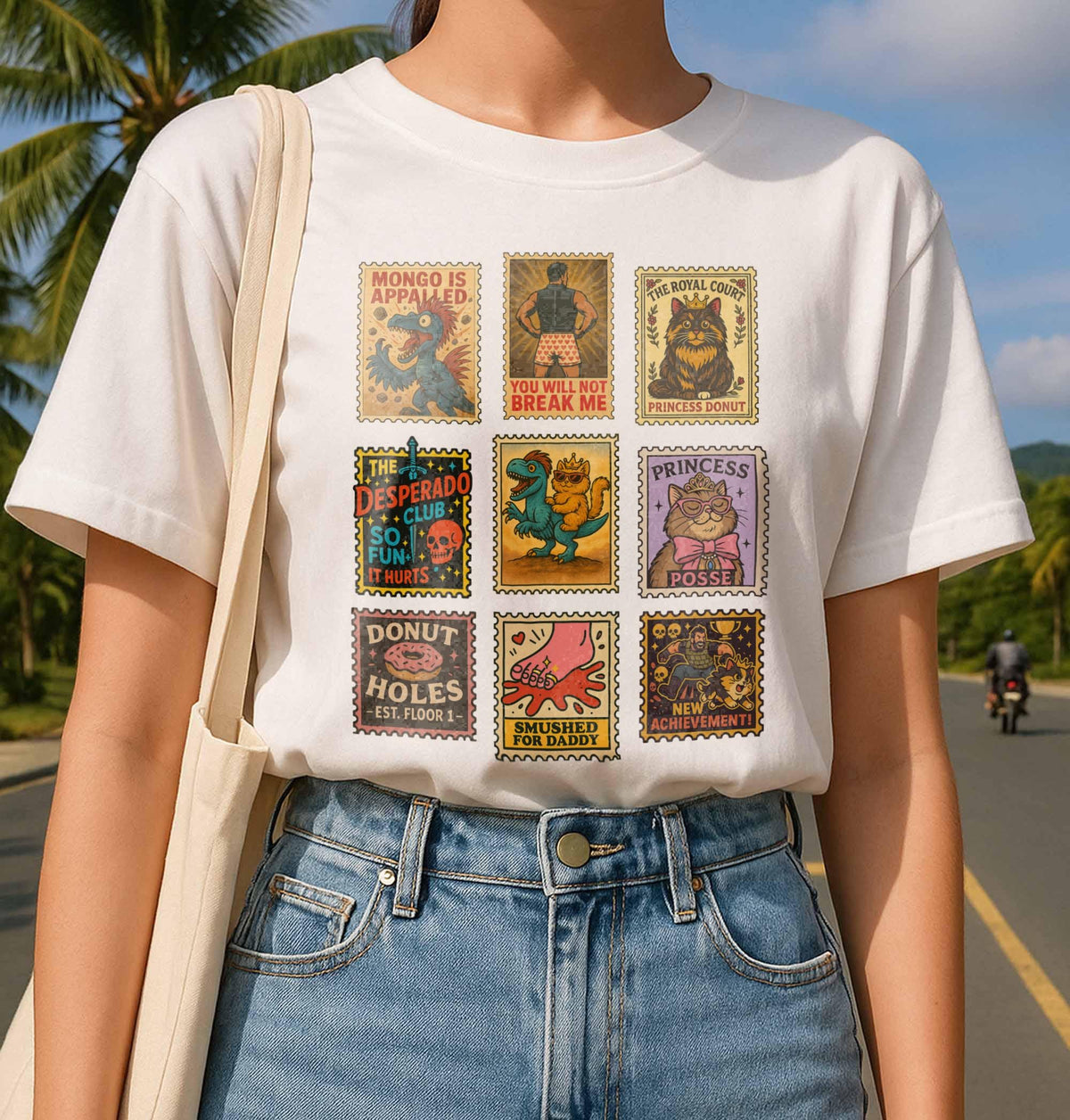 Dungeon Crawler Carl Inspired Shirt – Vintage Stamp Tee product image 9