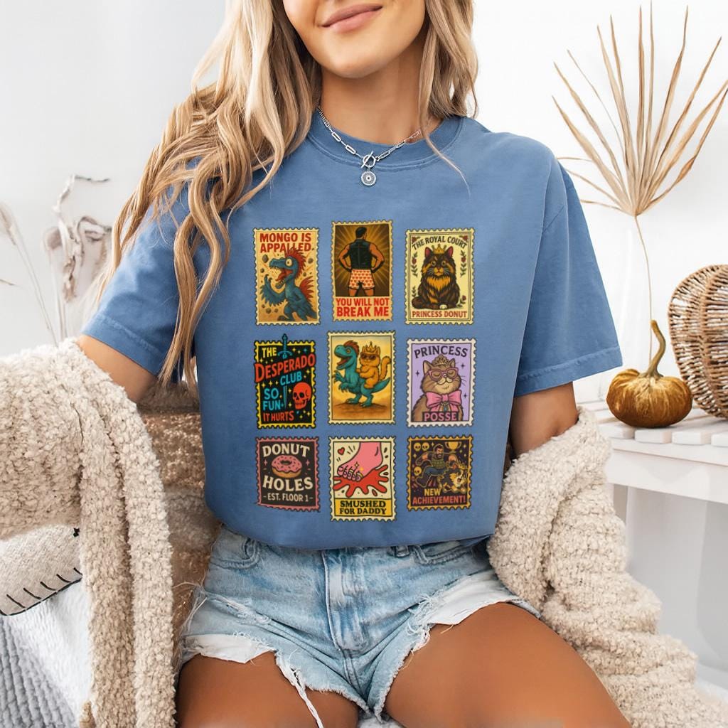 Dungeon Crawler Carl Inspired Shirt – Vintage Stamp Tee product image 13