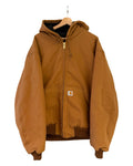 Vintage Carhartt Tan Hooded Jacket product image 1